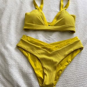 L*Space Vera Top:: Size M :: Color Mustard Yellow :: Used once